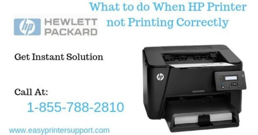 Instant Resolve HP Printer Not Printing Correctly Error