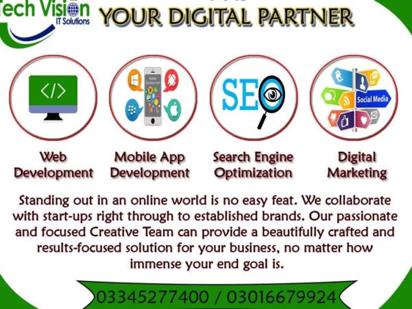 Best Website Designer In Lahore - Tech Vision