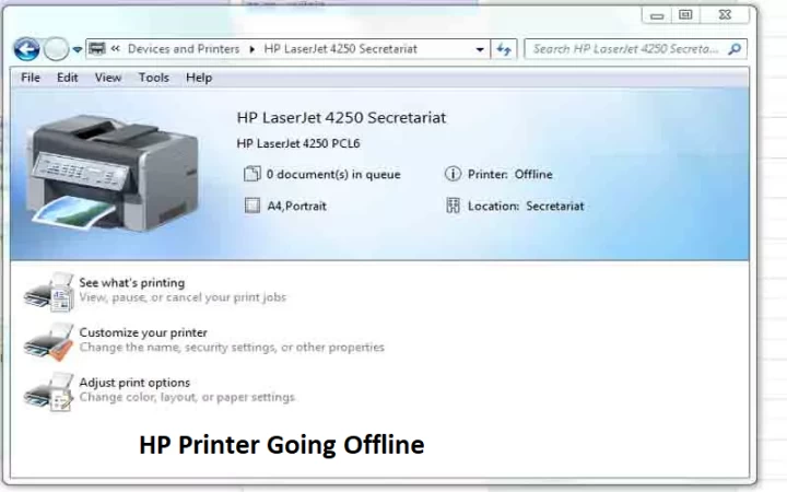 Verified Guidelines to Handle HP Printer Offline Problem