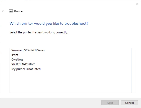 Why Am I Getting An Error Message When Trying To Print?