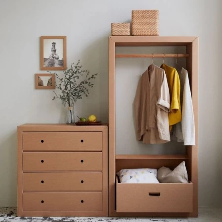 Get Rid of Your Unorganized Wardrobe Using Cardboard Boxes